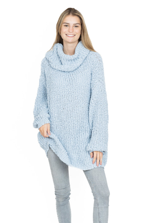 Sweater Tans Azul Algodón