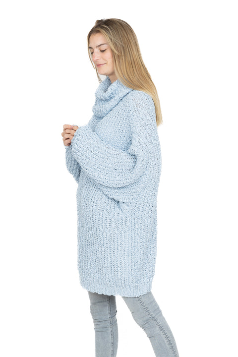 Sweater Tans Azul Algodón