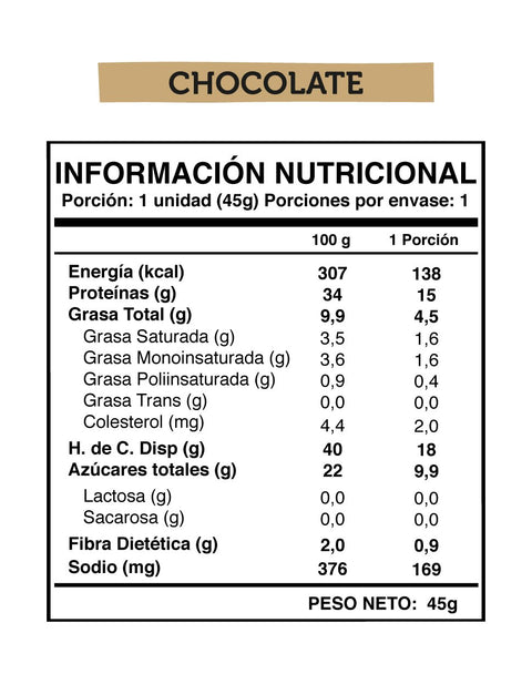 Wild Protein Chocolate 16 unidades